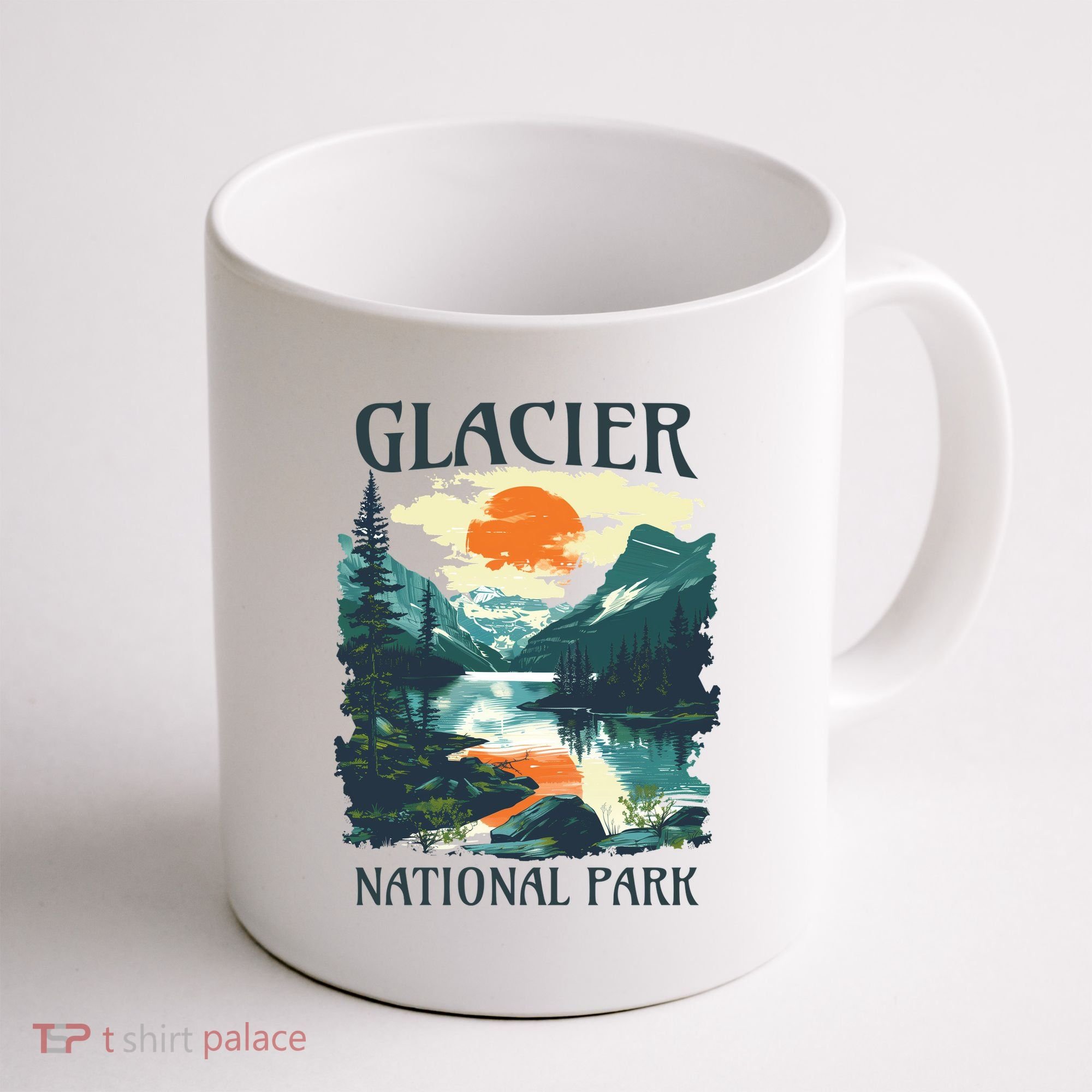 Glacier National Park Coffee Mug