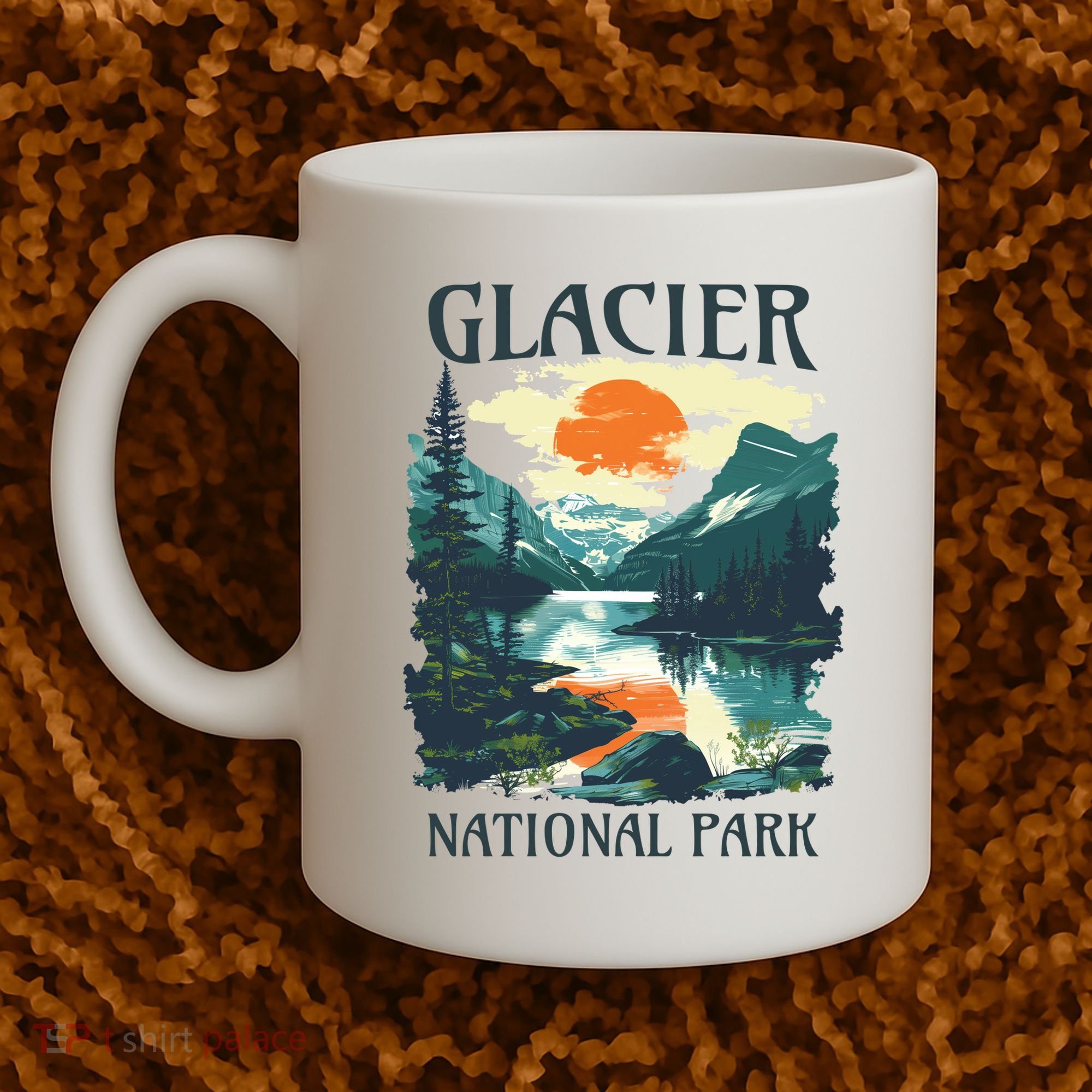Glacier National Park Coffee Mug