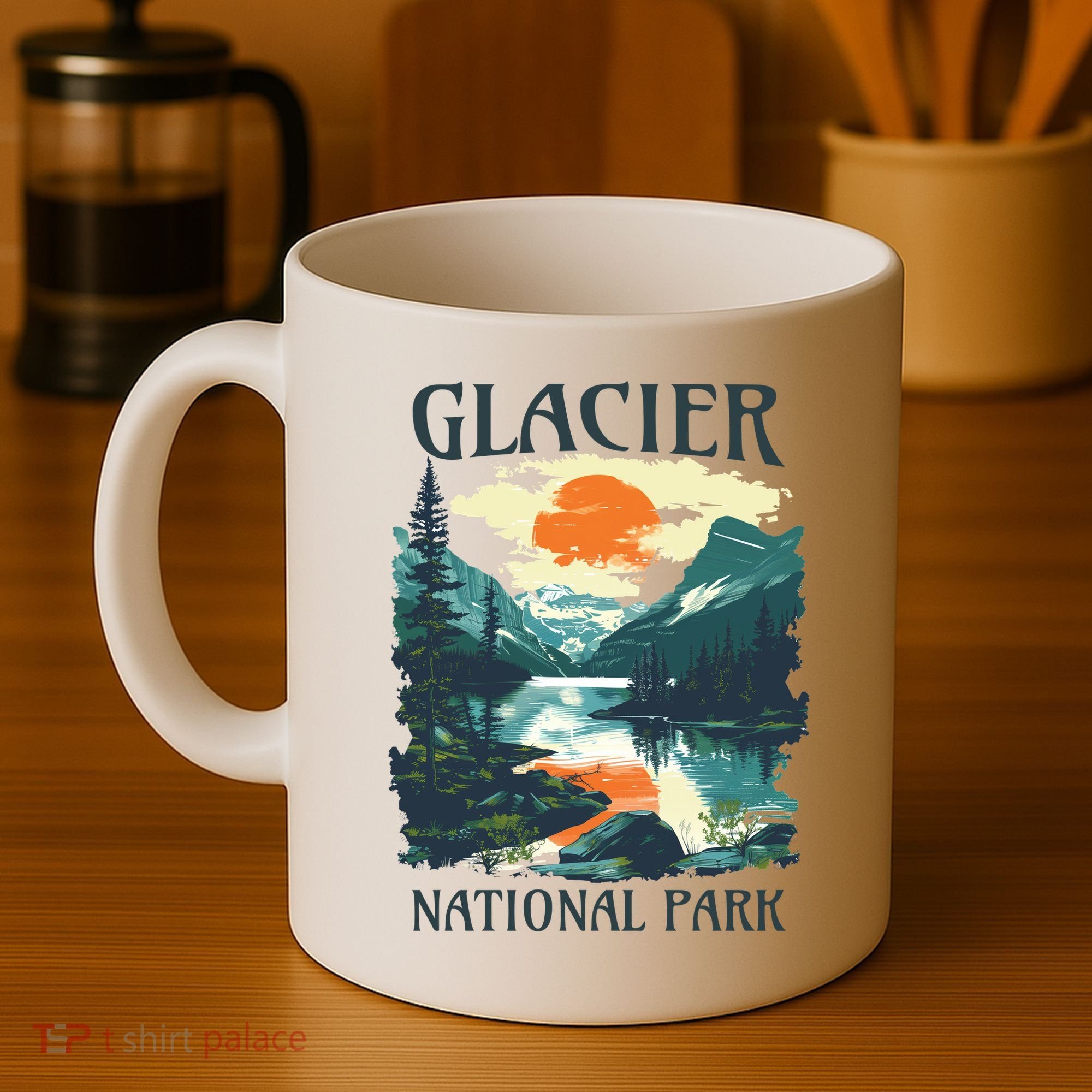 Glacier National Park Coffee Mug