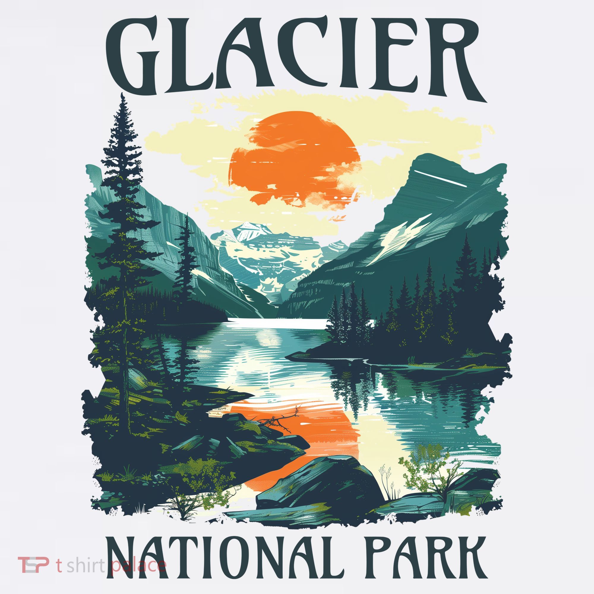 Glacier National Park Women's Hoodie