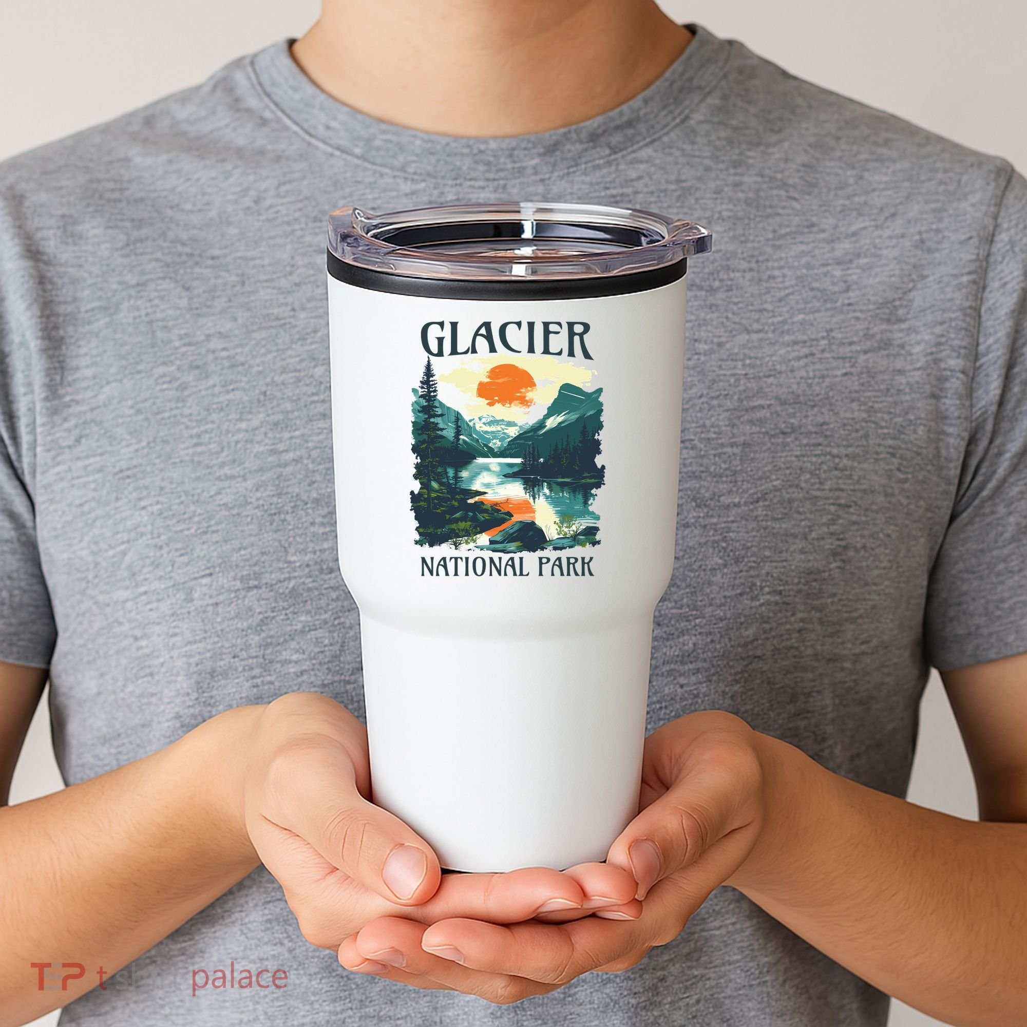Glacier National Park Tumbler