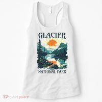 Glacier National Park Women's Tank Top thumb 0