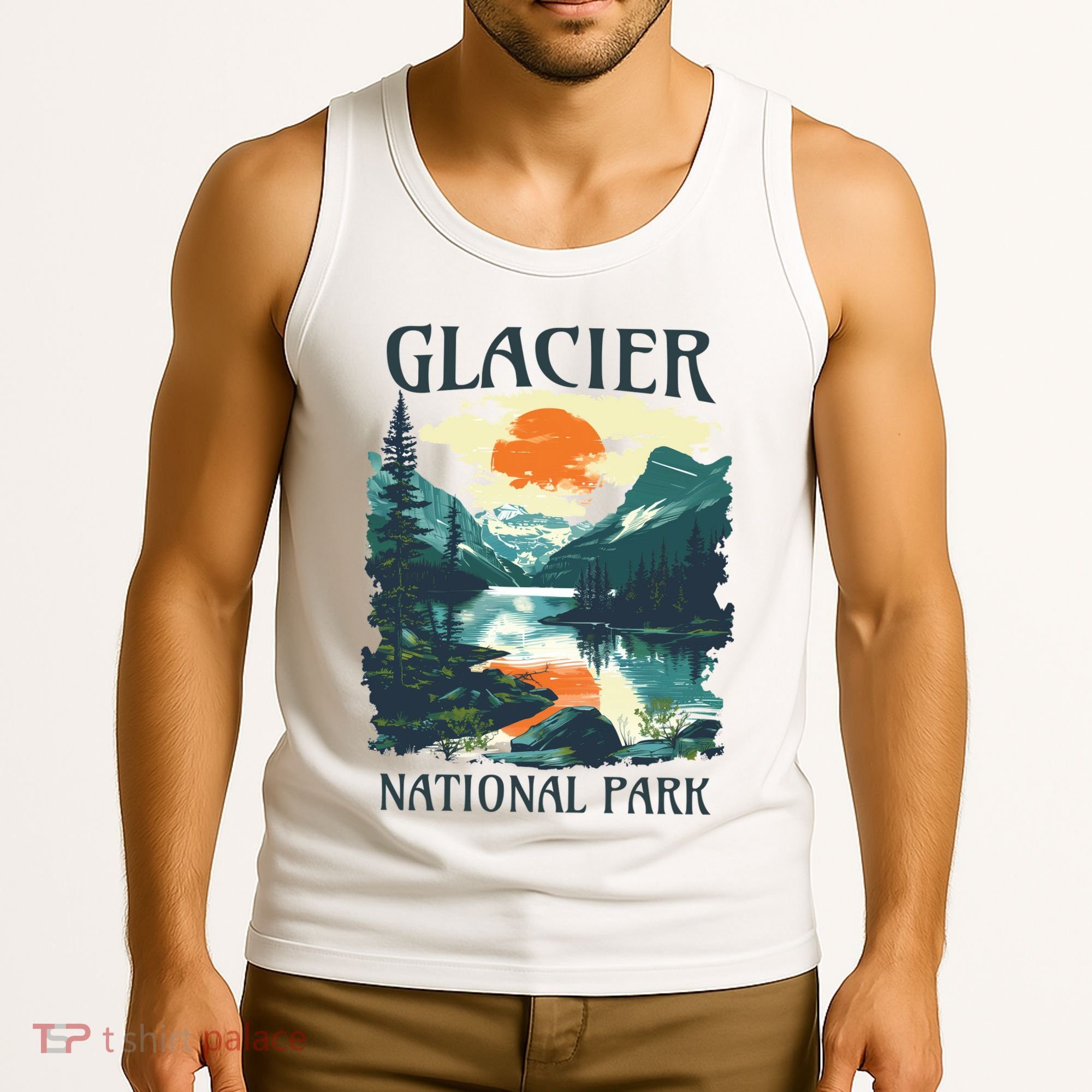 Glacier National Park Tank Top