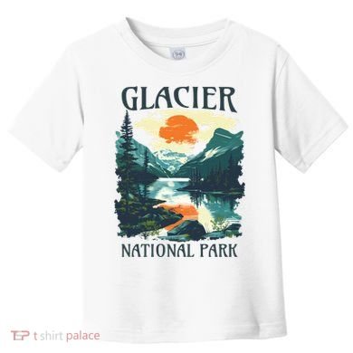 Glacier National Park Toddler T-Shirt