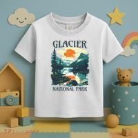 Glacier National Park Toddler T-Shirt thumb 3
