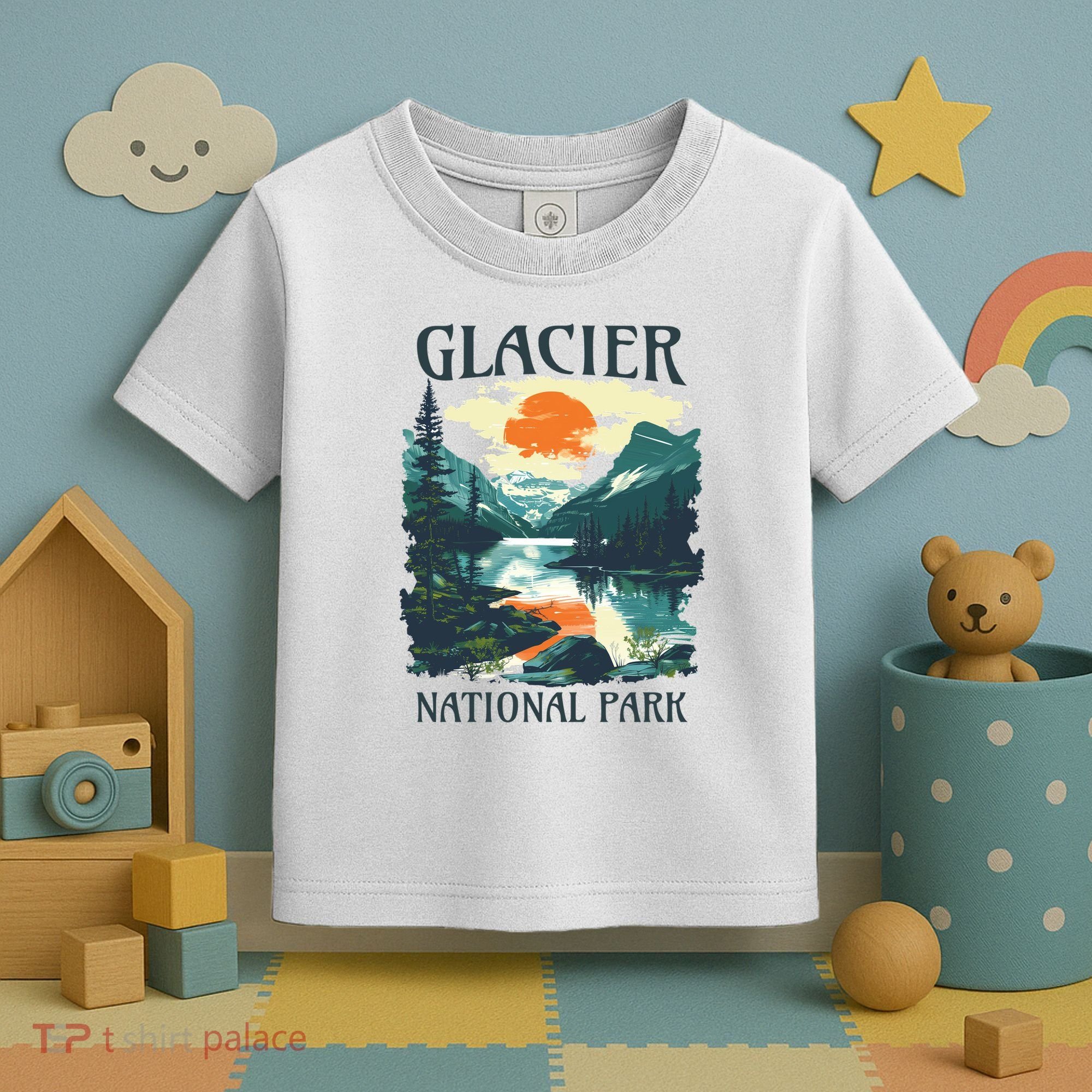 Glacier National Park Toddler T-Shirt