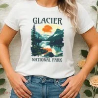 Glacier National Park Women's T-Shirt thumb 2