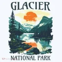 Glacier National Park Women's T-Shirt thumb 6