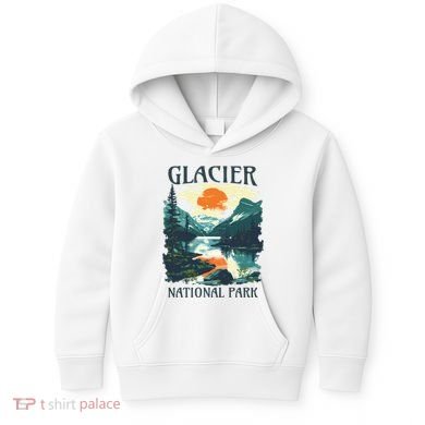 Glacier National Park Kids Hoodie