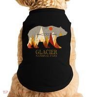 Glacier National Park Grizzly Bear Montana Doggie Tank thumb 0