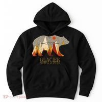 Glacier National Park Grizzly Bear Montana Hoodie thumb 0