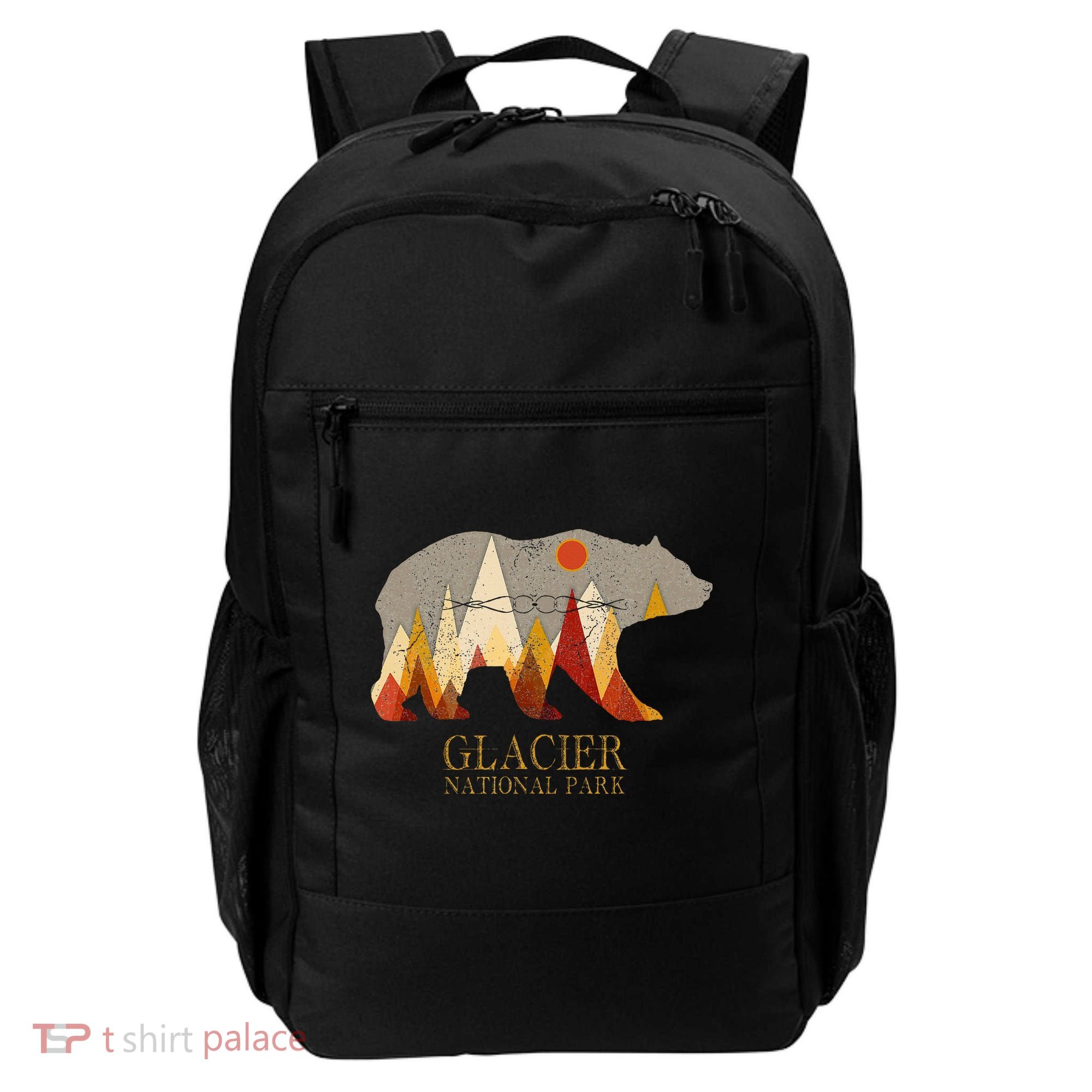 Glacier National Park Grizzly Bear Montana Backpack