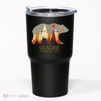 Glacier National Park Grizzly Bear Montana Tumbler thumb 0