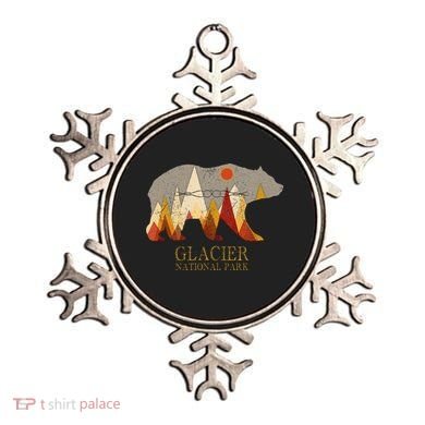 Glacier National Park Grizzly Bear Montana Ornament