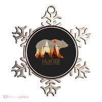 Glacier National Park Grizzly Bear Montana Ornament thumb 0