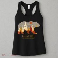 Glacier National Park Grizzly Bear Montana Women's Tank Top thumb 3