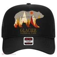 Glacier National Park Grizzly Bear Montana Hat thumb 0