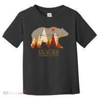 Glacier National Park Grizzly Bear Montana Toddler T-Shirt thumb 0