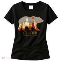Glacier National Park Grizzly Bear Montana Women's T-Shirt thumb 0