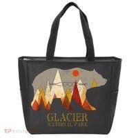Glacier National Park Grizzly Bear Montana Tote Bag thumb 0