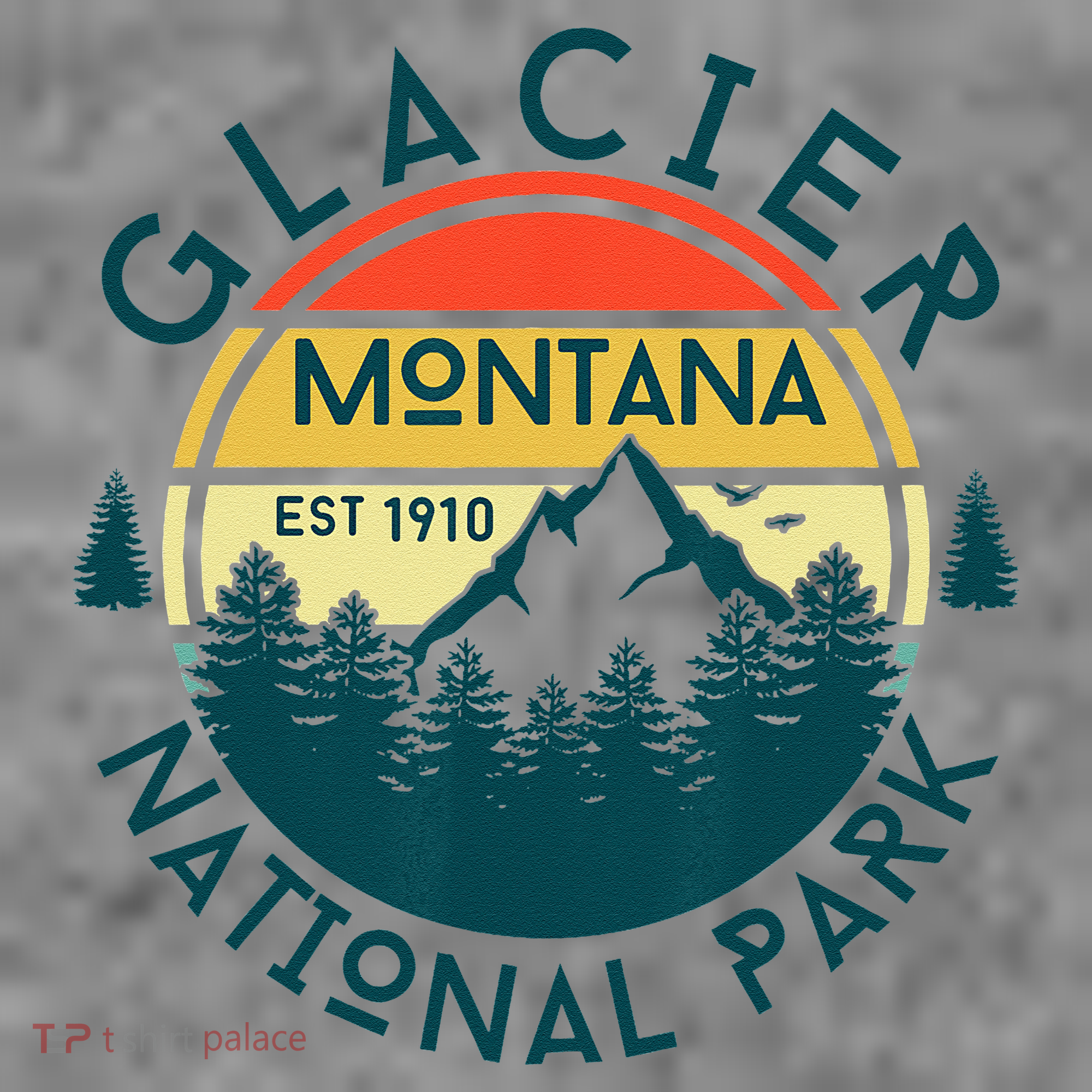 Glacier National Park Montana Hiking Nature Outdoors Toddler Hoodie