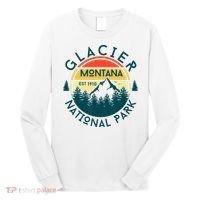Glacier National Park Montana Hiking Nature Outdoors Long Sleeve Shirt thumb 0
