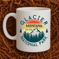 Glacier National Park Montana Hiking Nature Outdoors Coffee Mug thumb 2