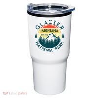 Glacier National Park Montana Hiking Nature Outdoors Tumbler thumb 0