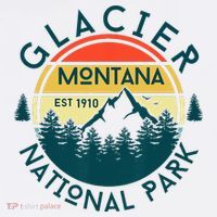 Glacier National Park Montana Hiking Nature Outdoors Mousepad thumb 1