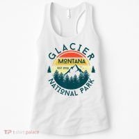 Glacier National Park Montana Hiking Nature Outdoors Women's Tank Top thumb 0