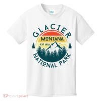 Glacier National Park Montana Hiking Nature Outdoors Kids T-Shirt thumb 0