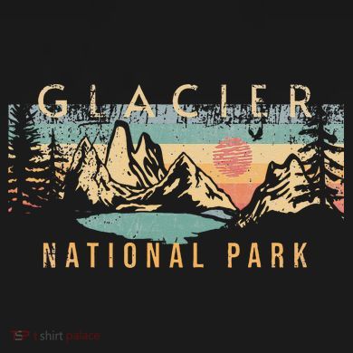 Glacier National Park Toddler Hoodie