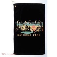 Glacier National Park Golf Towel thumb 0