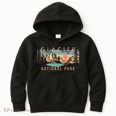 Glacier National Park Kids Hoodie