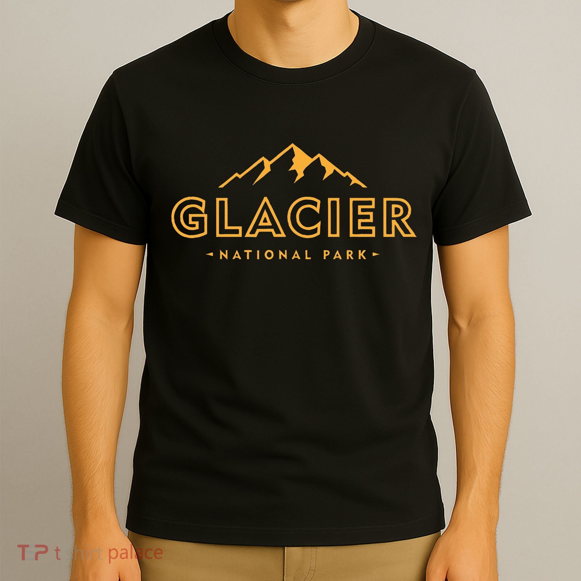Glacier National Park Montana Hiking Souvenir T-Shirt