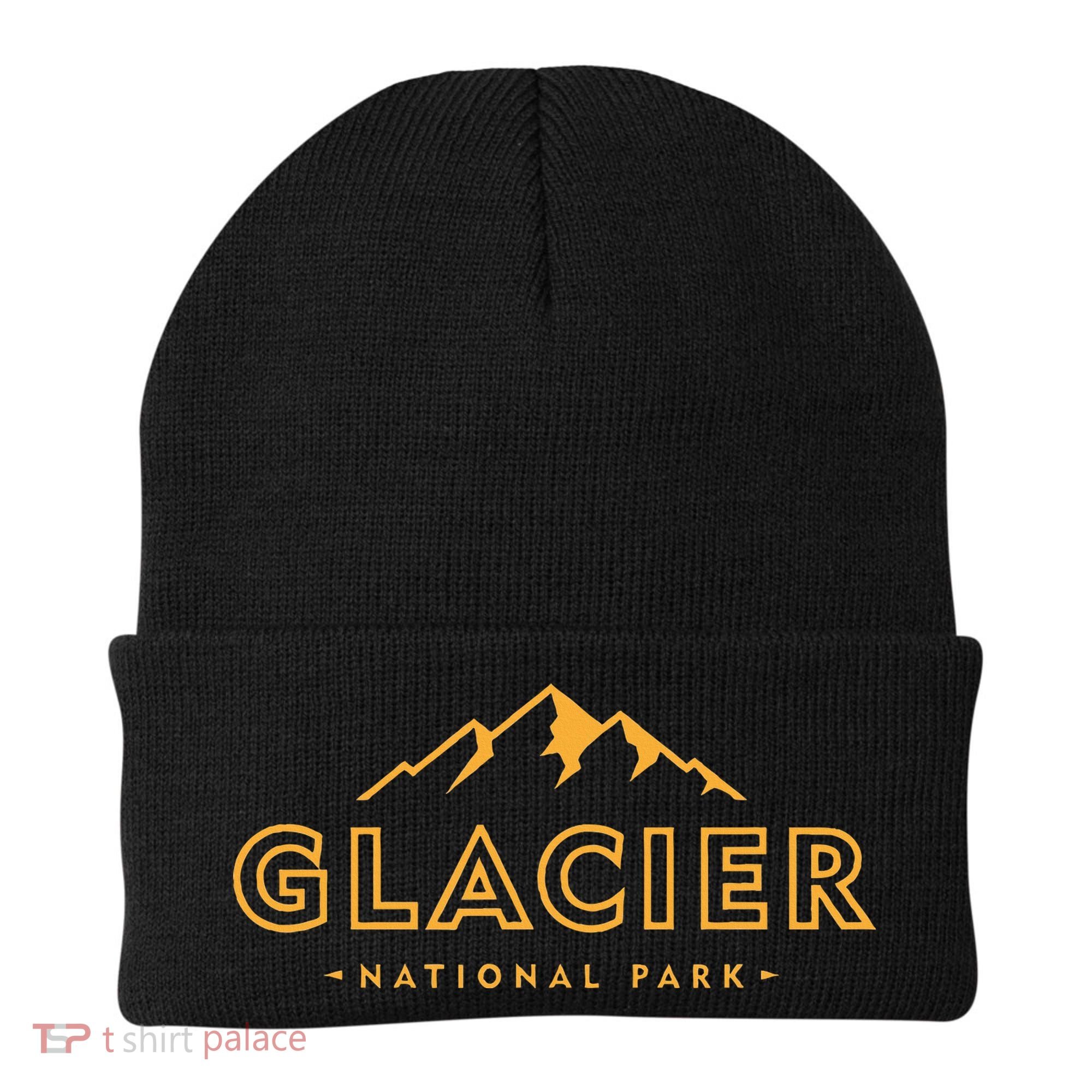 Glacier National Park Montana Hiking Souvenir Beanie