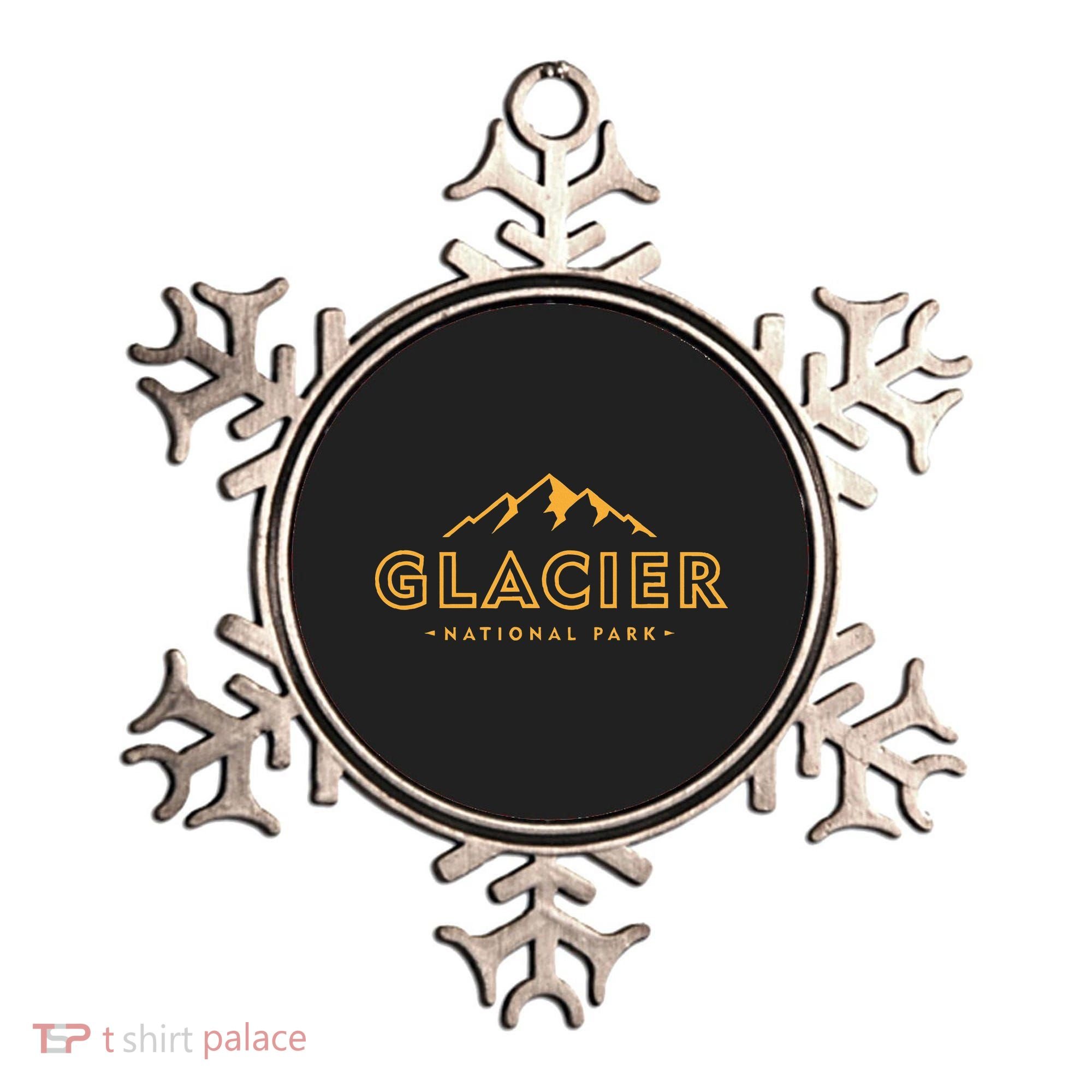 Glacier National Park Montana Hiking Souvenir Ornament