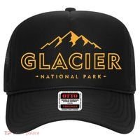 Glacier National Park Montana Hiking Souvenir Hat thumb 0