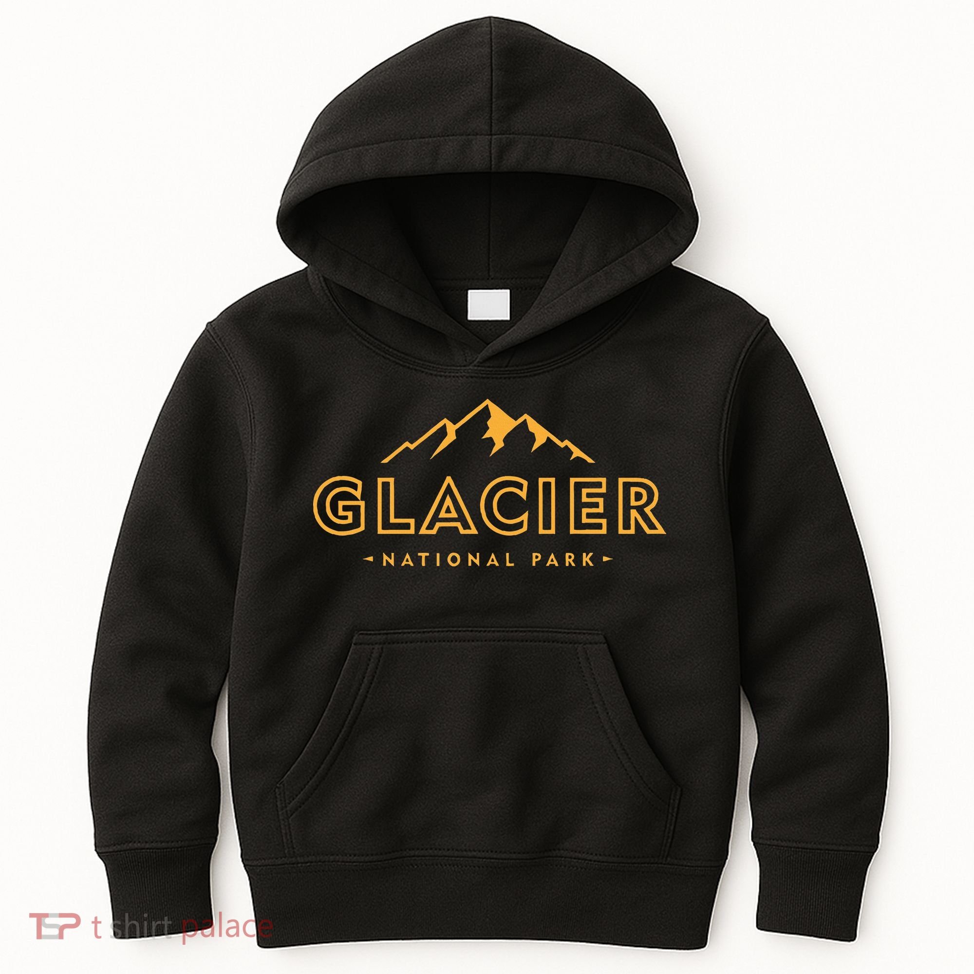 Glacier National Park Montana Hiking Souvenir Kids Hoodie