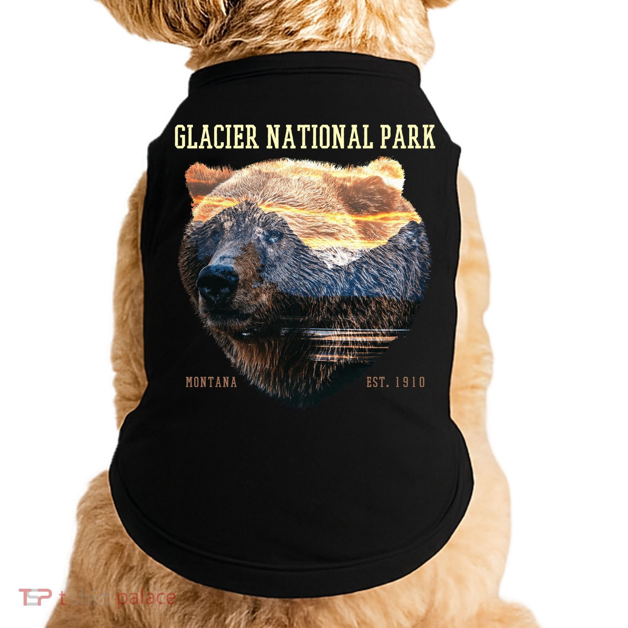 Glacier National Park Doggie Tank