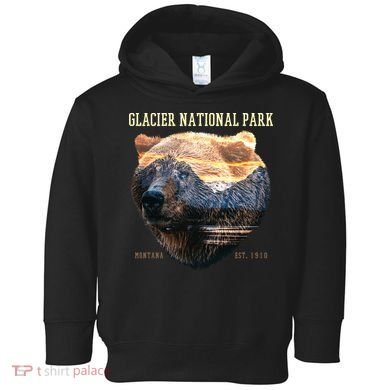 Glacier National Park Toddler Hoodie
