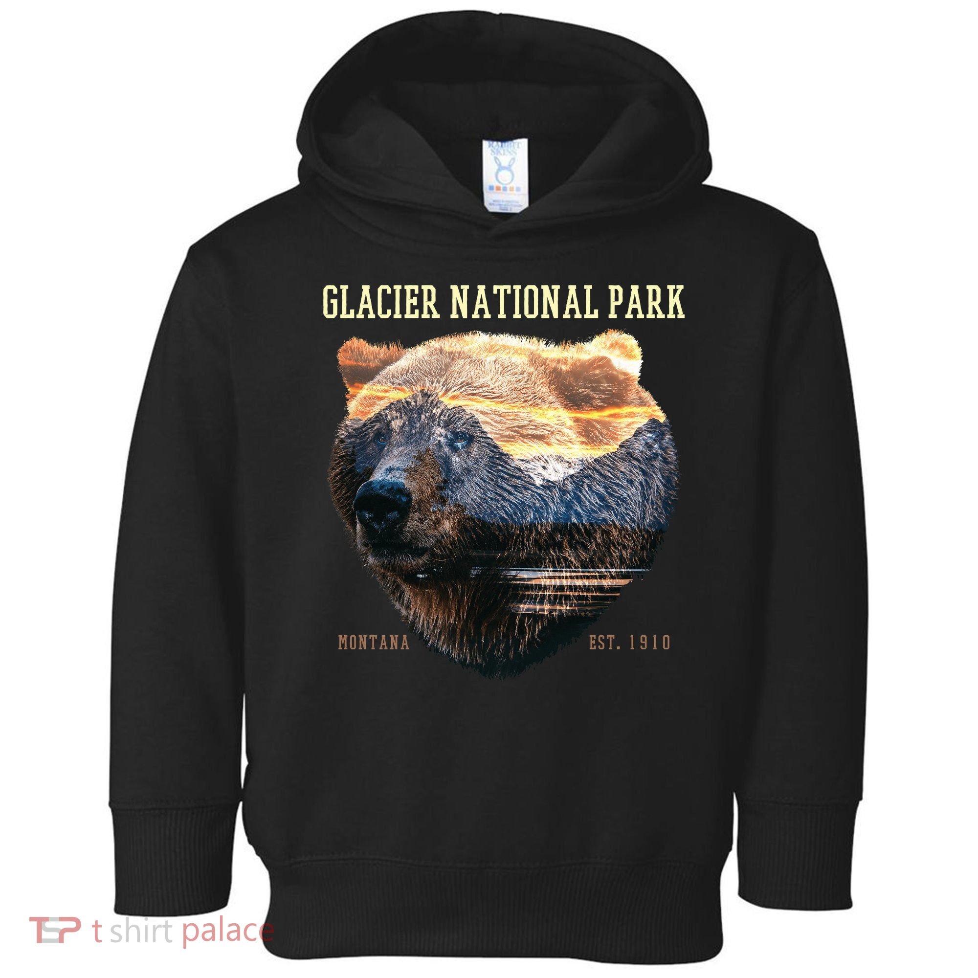 Glacier National Park Toddler Hoodie