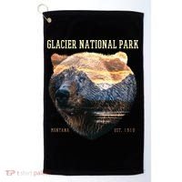 Glacier National Park Golf Towel thumb 0