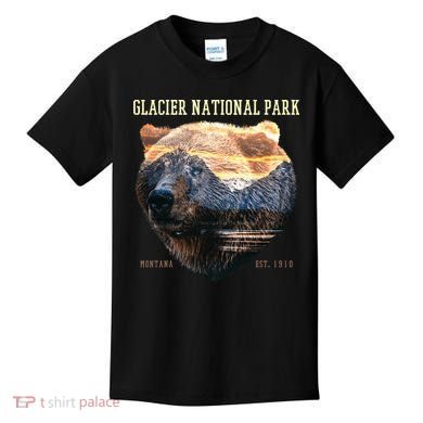 Glacier National Park Kids T-Shirt