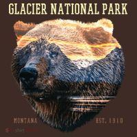 Glacier National Park Beanie thumb 2