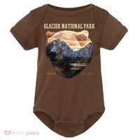 Glacier National Park Baby Bodysuit thumb 0