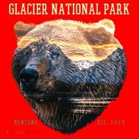 Glacier National Park Santa Hat thumb 1