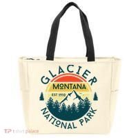 Glacier National Park Montana Hiking Nature Outdoors Tote Bag thumb 0