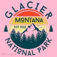 Glacier National Park Montana Hiking Nature Outdoors Coaster thumb 2
