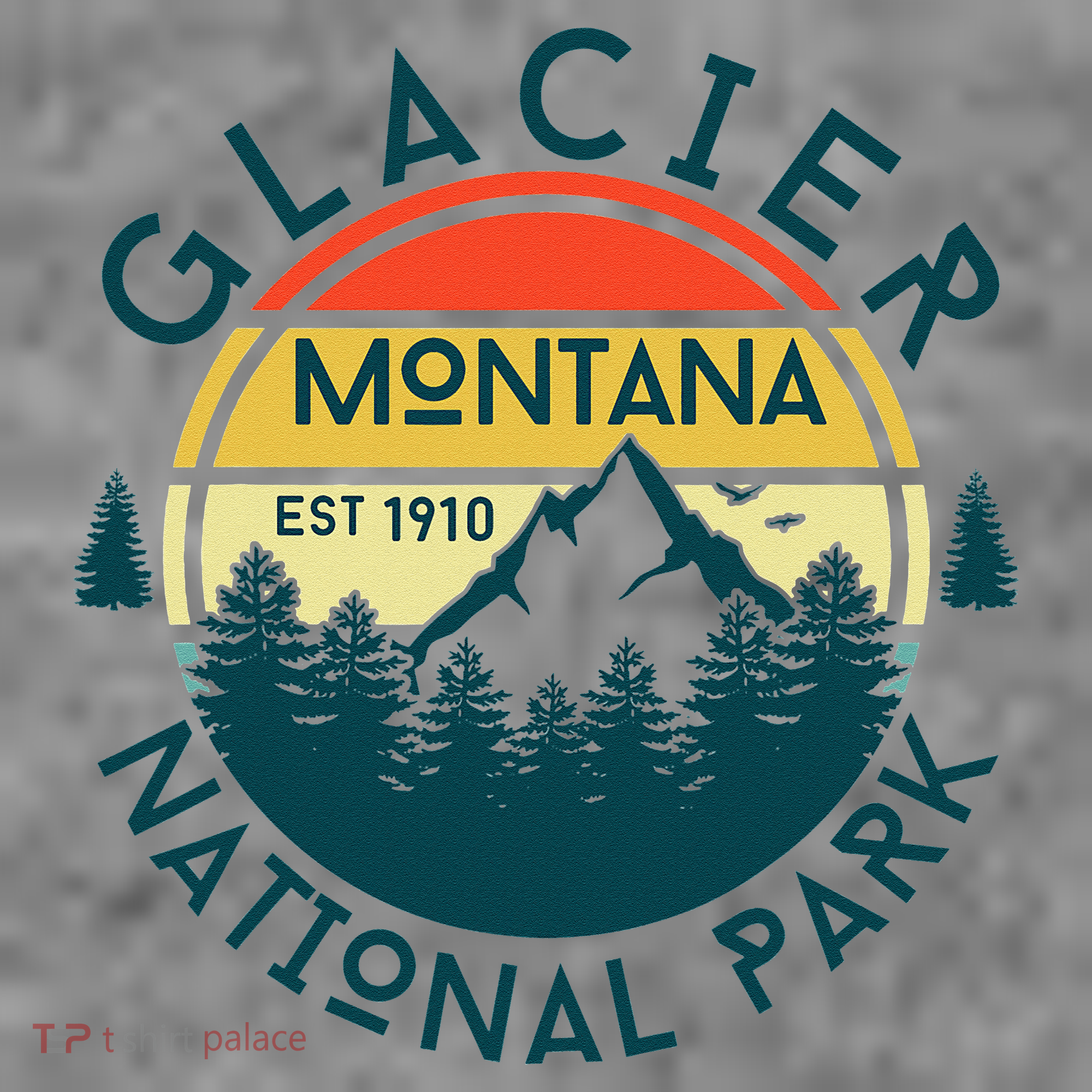 Glacier National Park Montana Hiking Nature Outdoors Toddler Hoodie